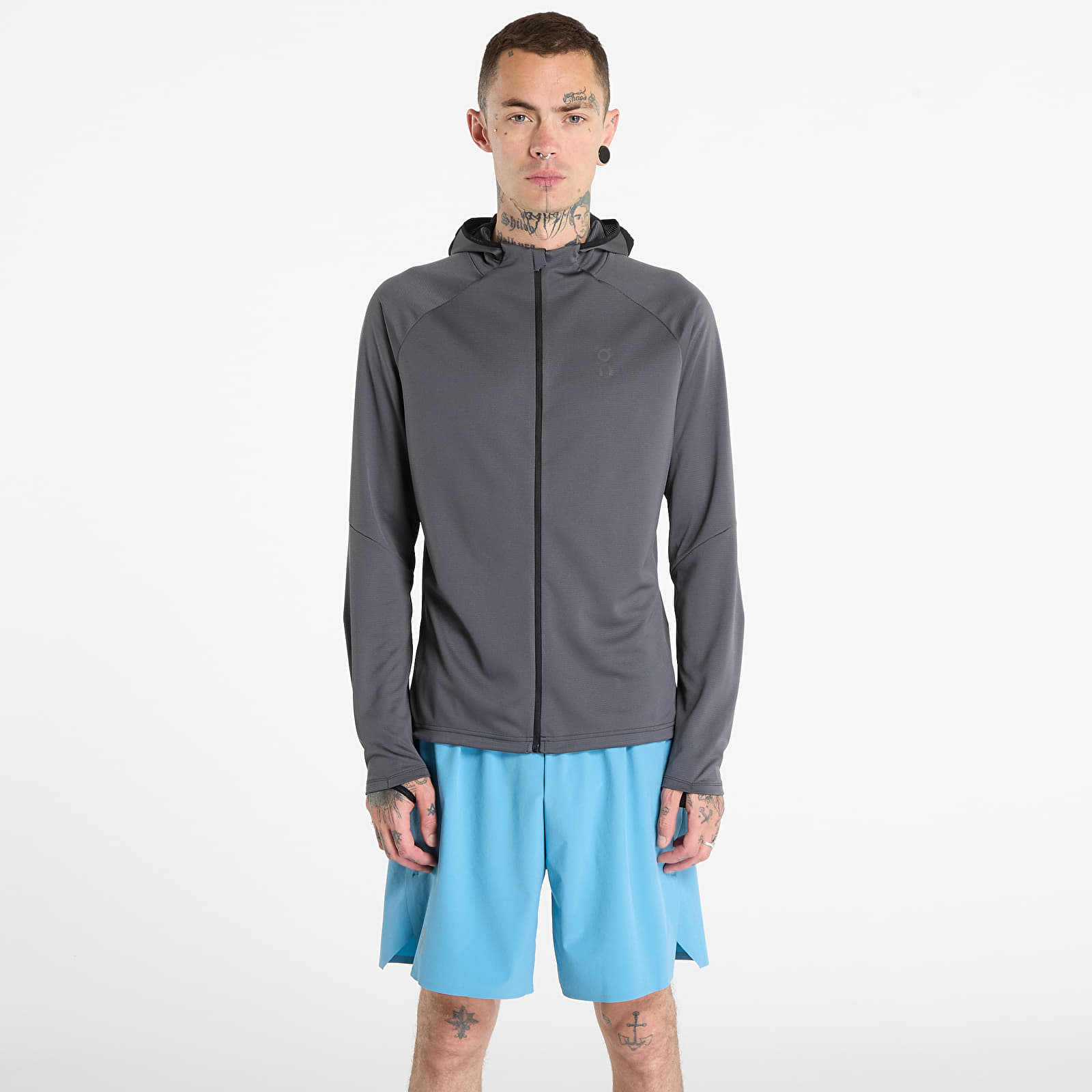 Hoodies voor heren On Climate Zip Hoodie Grey