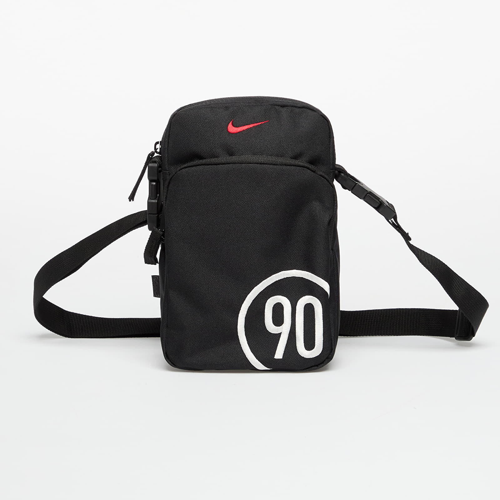 Τσάντα Nike Heritage Total 90 Crossbody Bag (4L) Black/ Black/ Gym Red 4 l