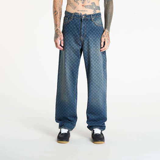 Daily Paper Amba Monogram Jeans Sand Blue