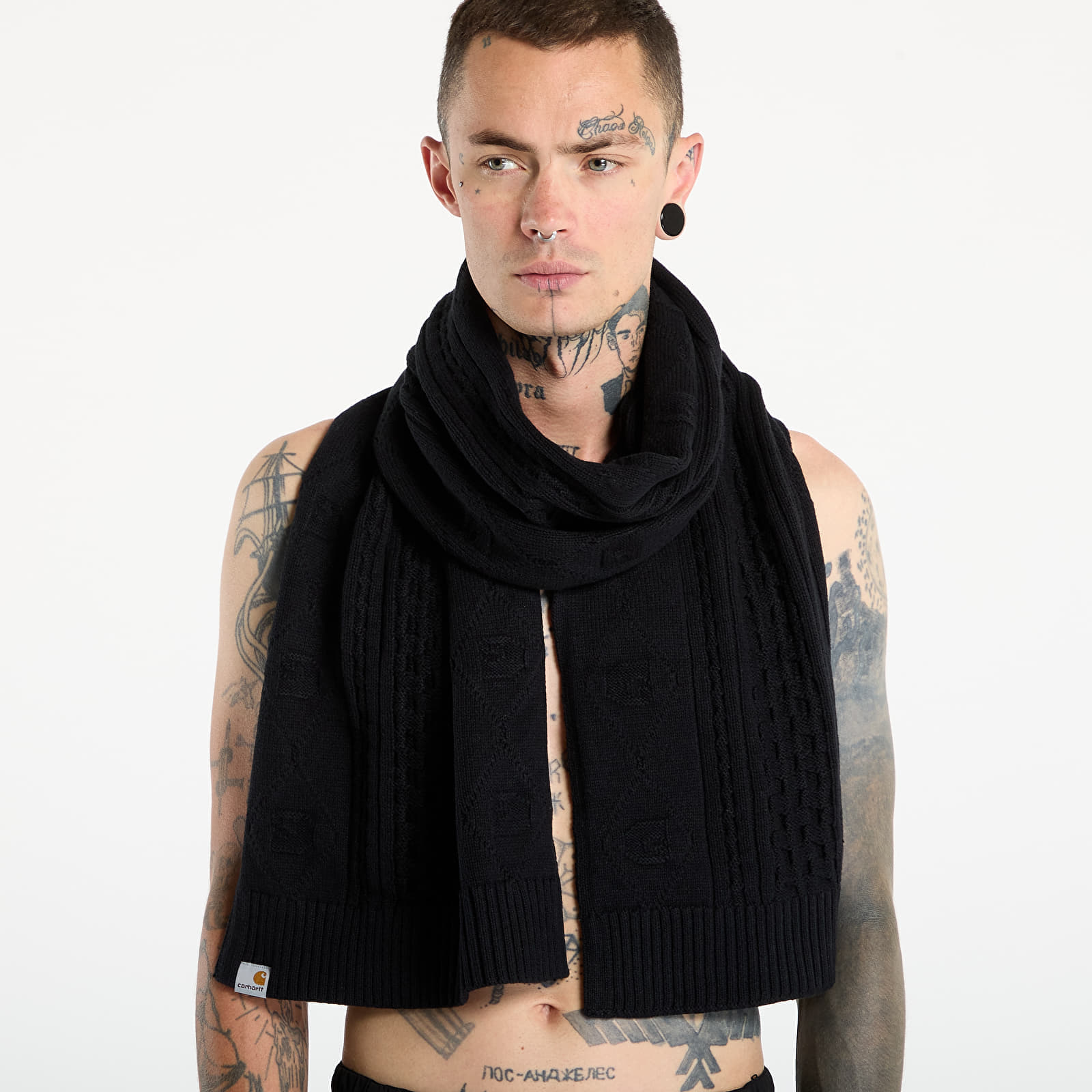 Scarf Carhartt WIP Shawn Scarf Black Universal