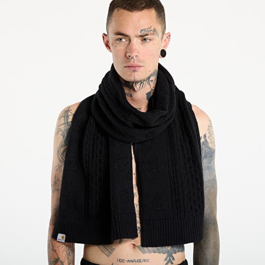 Halsduk Carhartt WIP Shawn Scarf Black