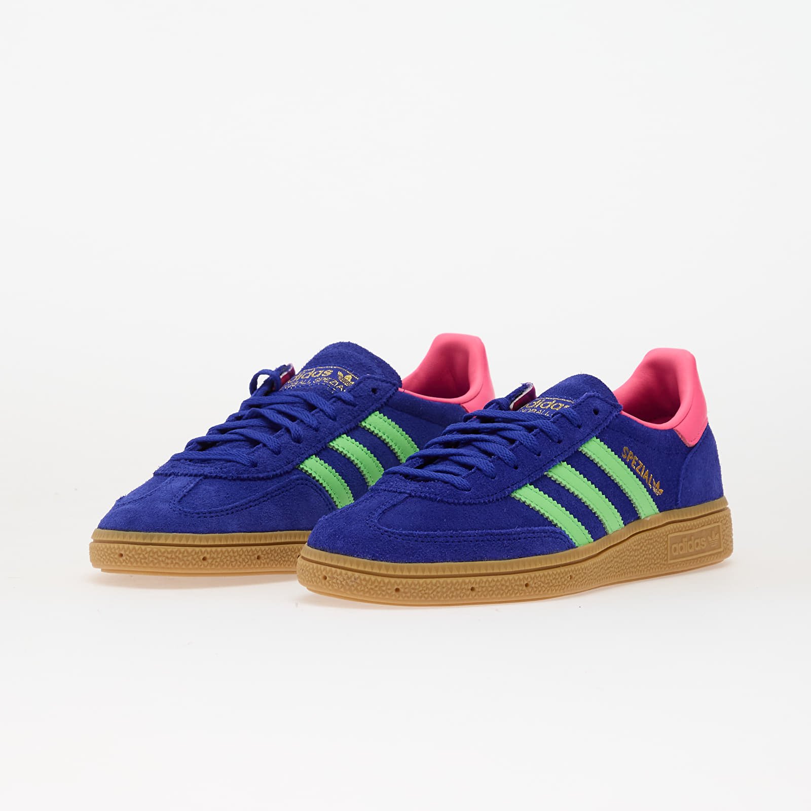 Sneakers und Schuhe für Frauen adidas Handball Spezial W Lucid Blue/ Limbur/ Lucid Pink