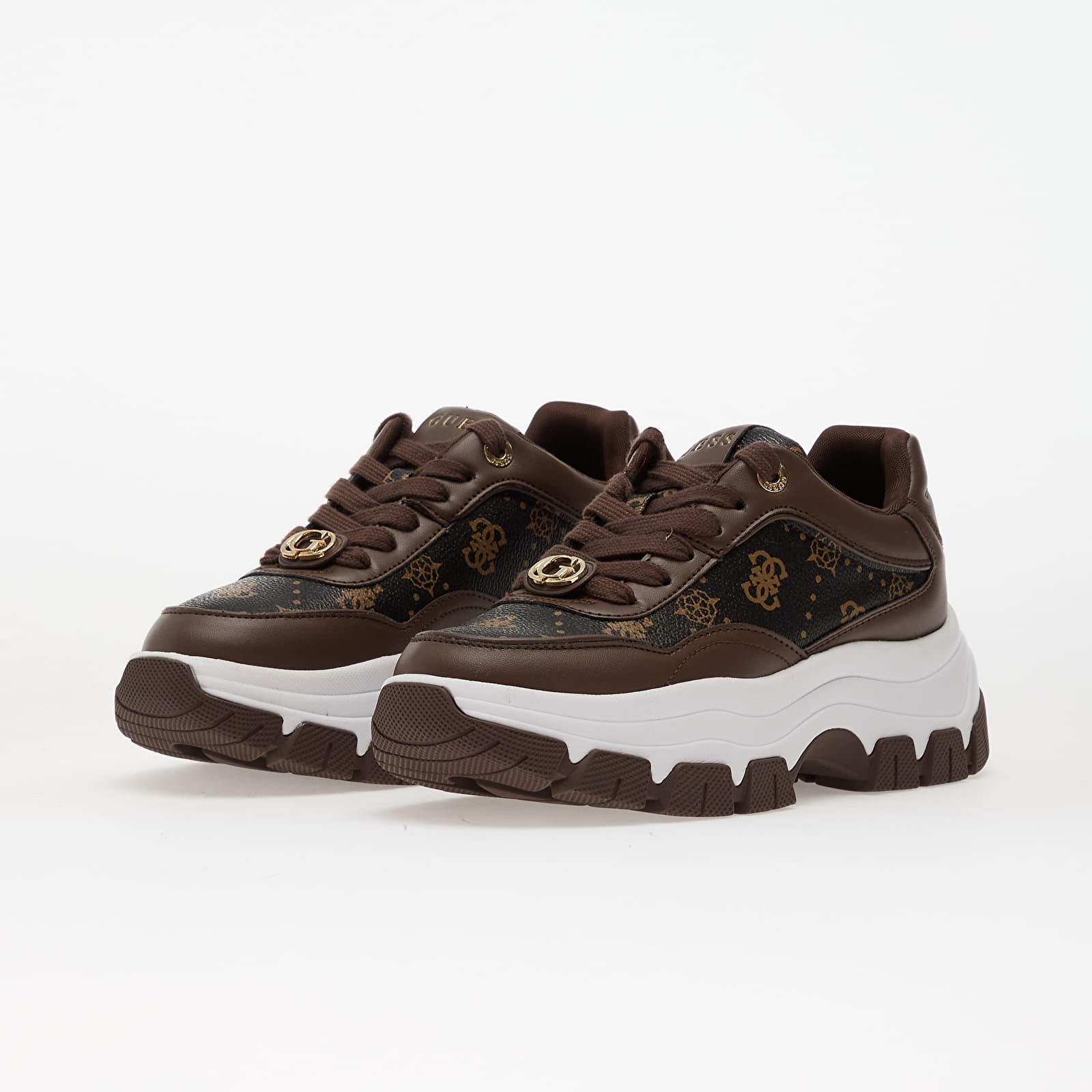 Ženske tenisice Guess Berrett2 Brown