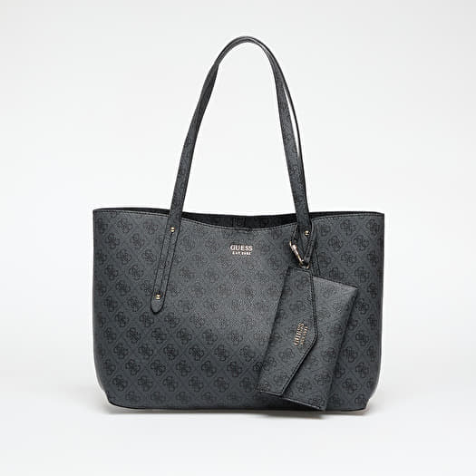 GUESS Brenton Tote Coal Logo