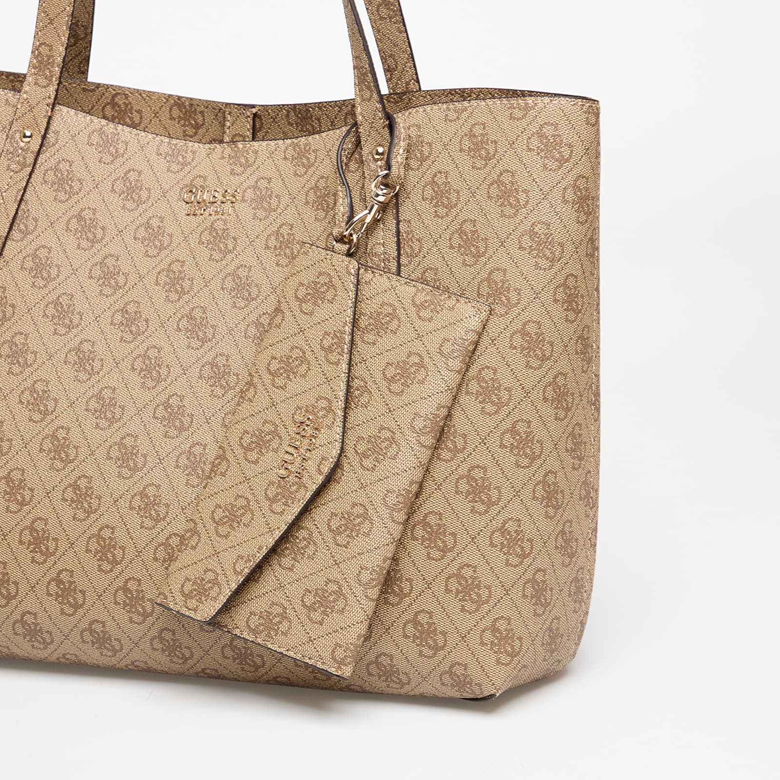 Kabelky GUESS Brenton Tote Latte Logo