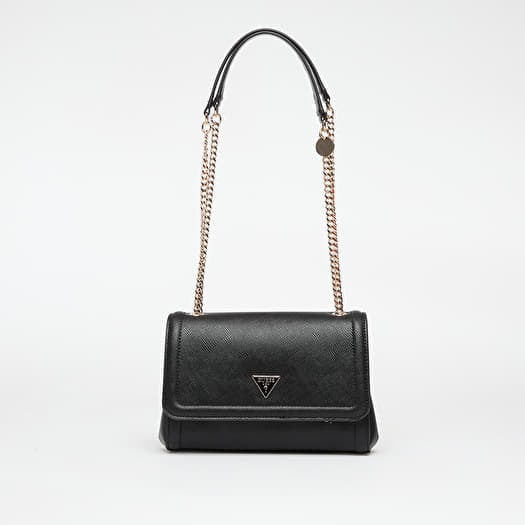 GUESS Noelle Ii Cnvrtble Xbody Flap Black