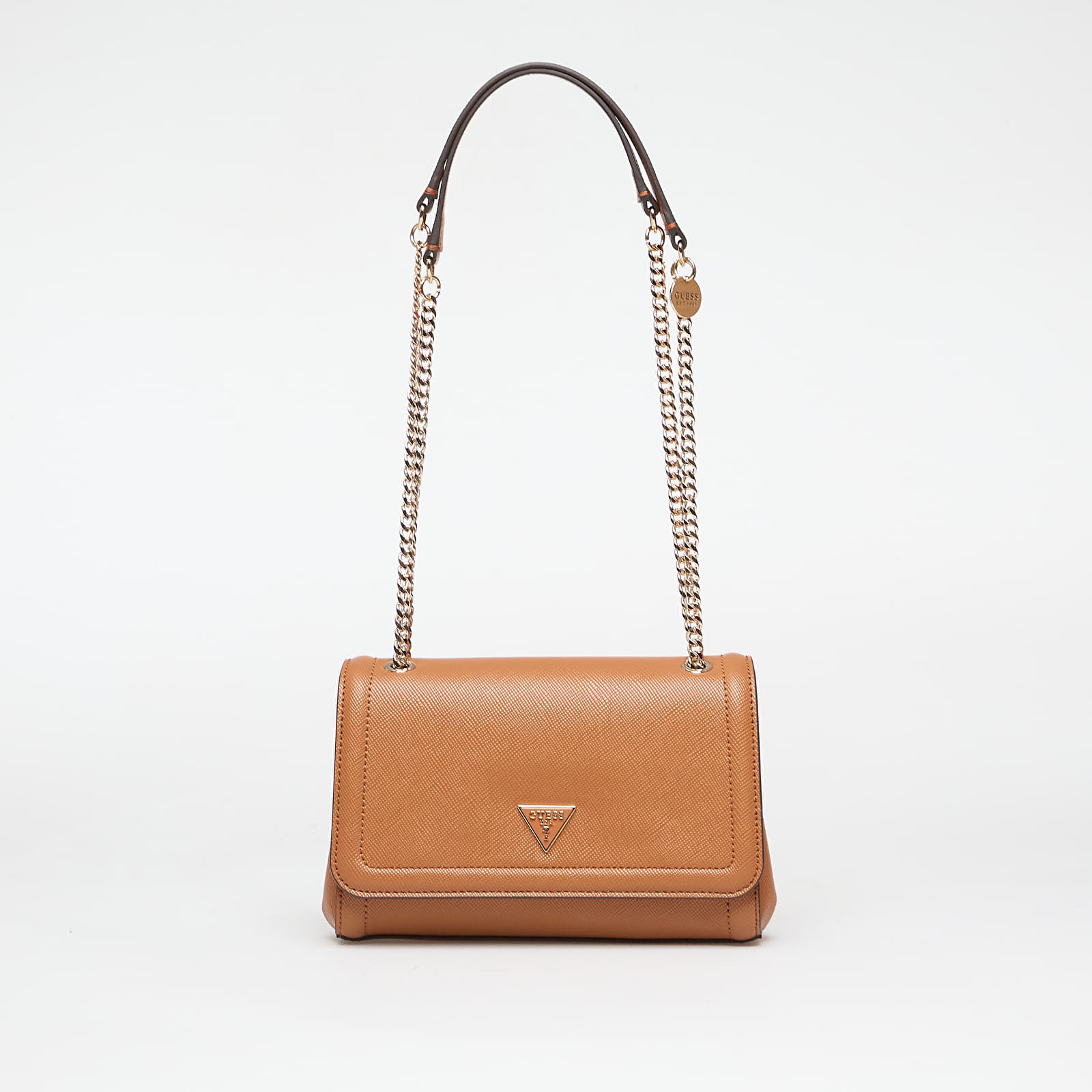 Kabelky GUESS Noelle Ii Cnvrtble Xbody Flap Light Cognac