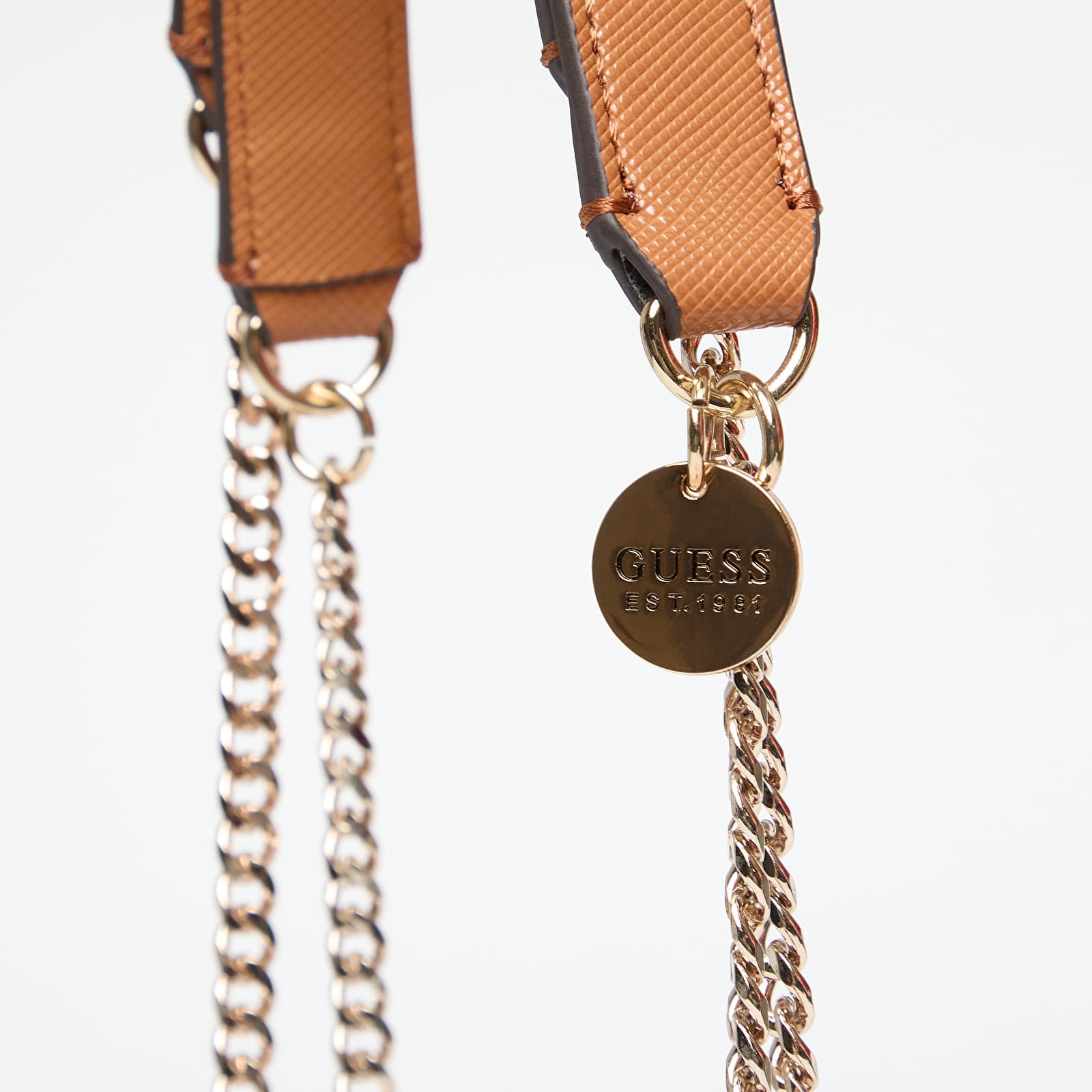 Kabelky GUESS Noelle Ii Cnvrtble Xbody Flap Light Cognac