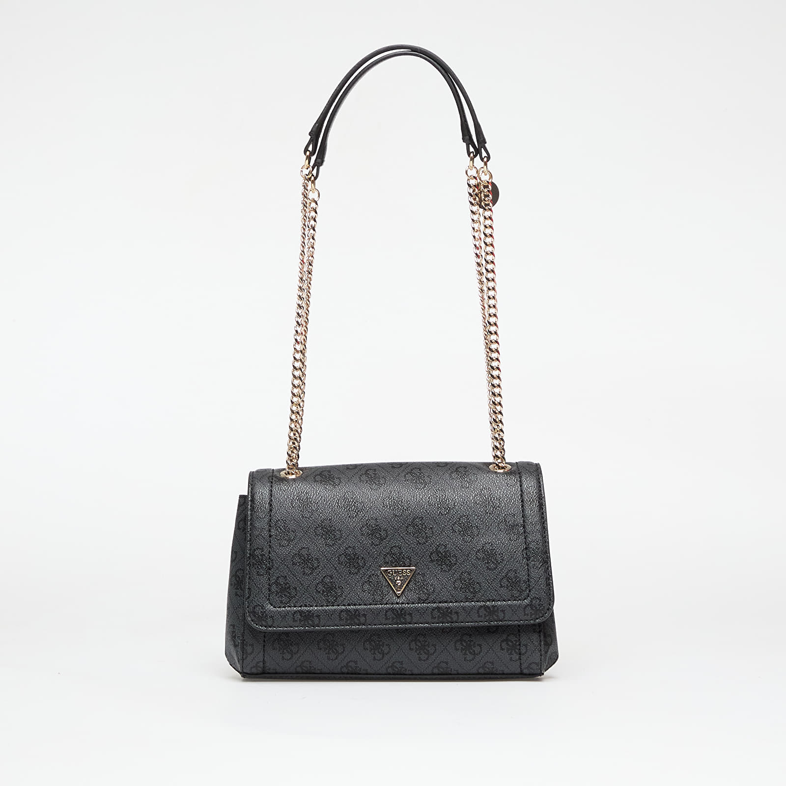 Kabelky GUESS Noelle Ii Cnvrtble Xbody Flap Coal Logo