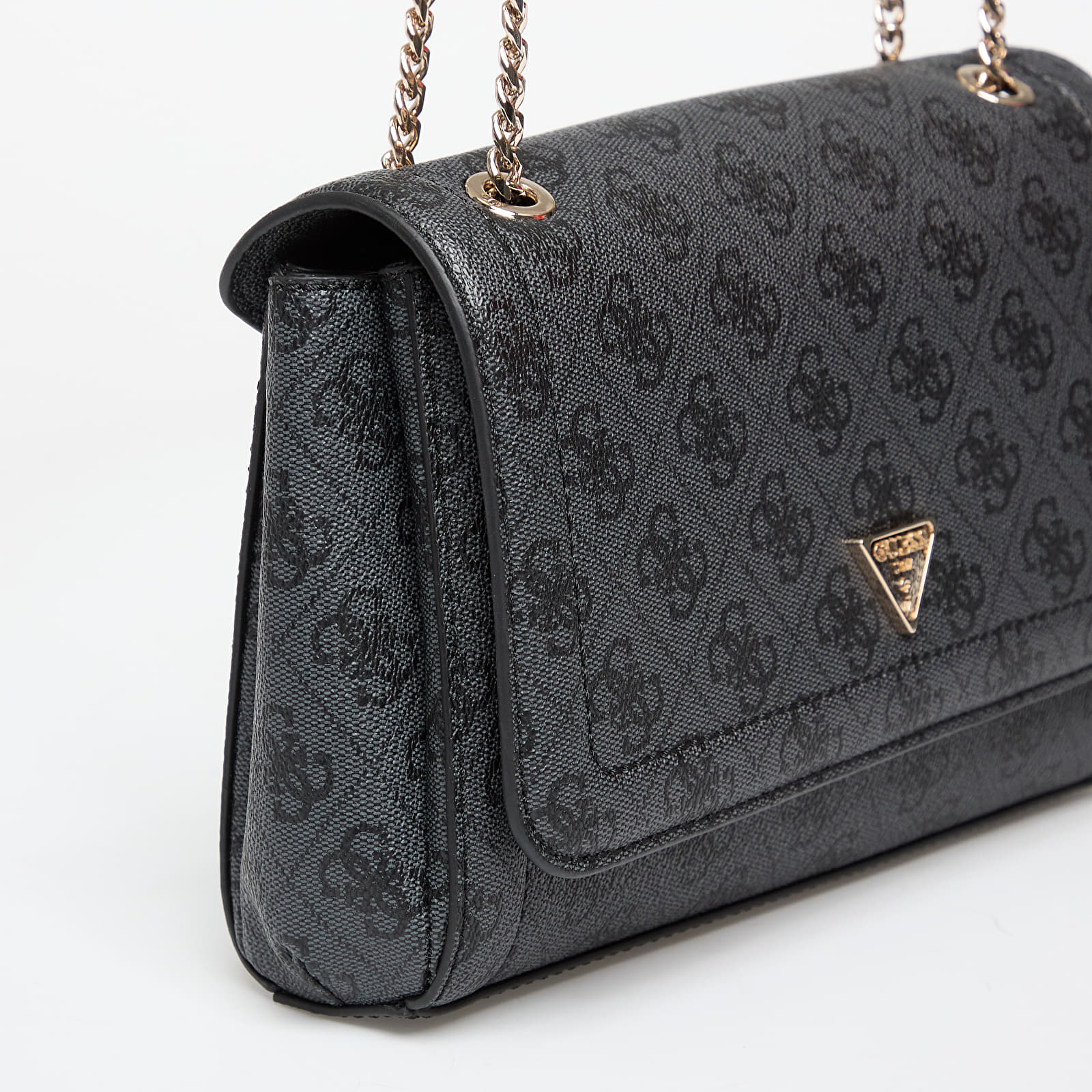 Kabelky GUESS Noelle Ii Cnvrtble Xbody Flap Coal Logo
