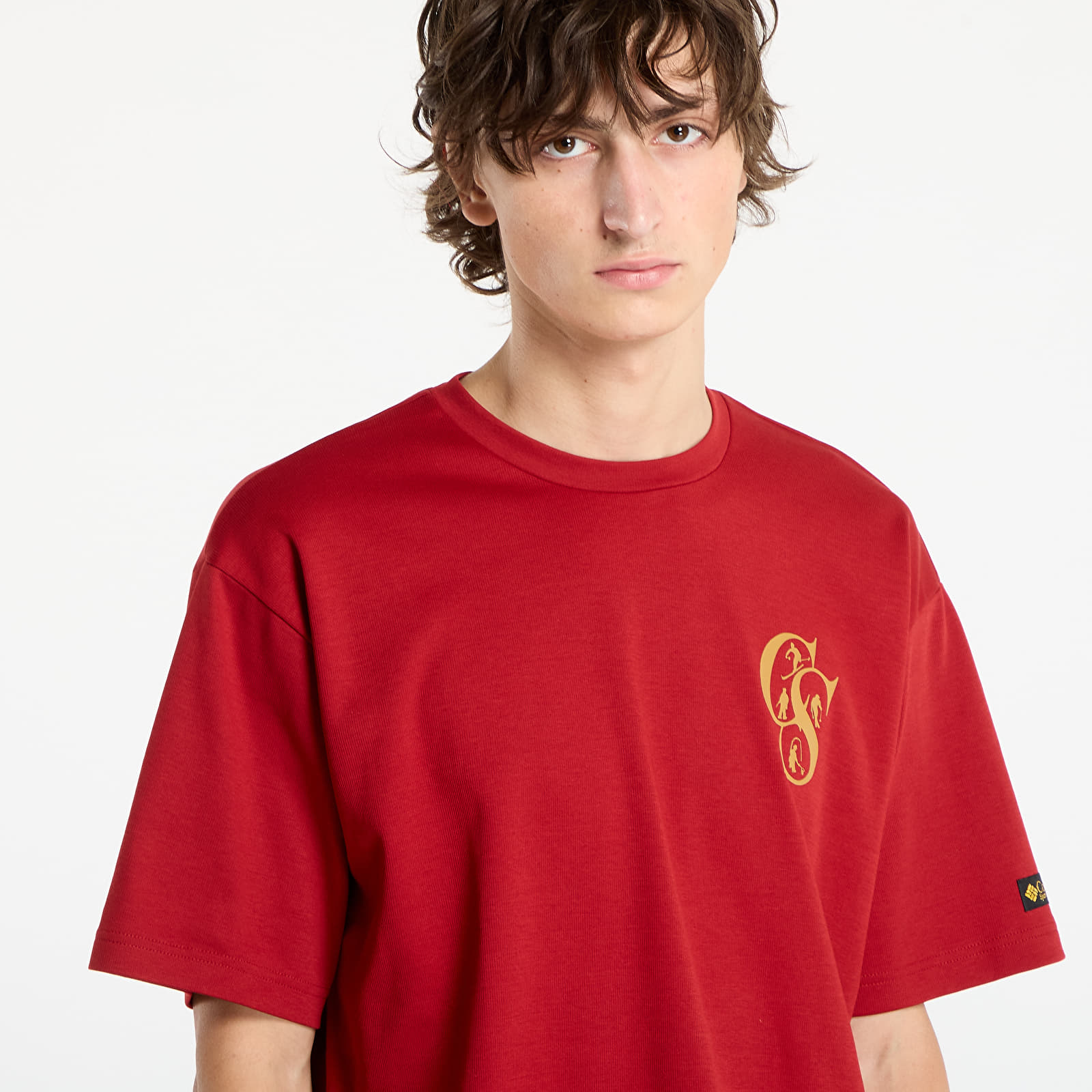 T-shirts för män Columbia CSC™ Heritage Graphic Tee Red Dahlia Heritage Mini