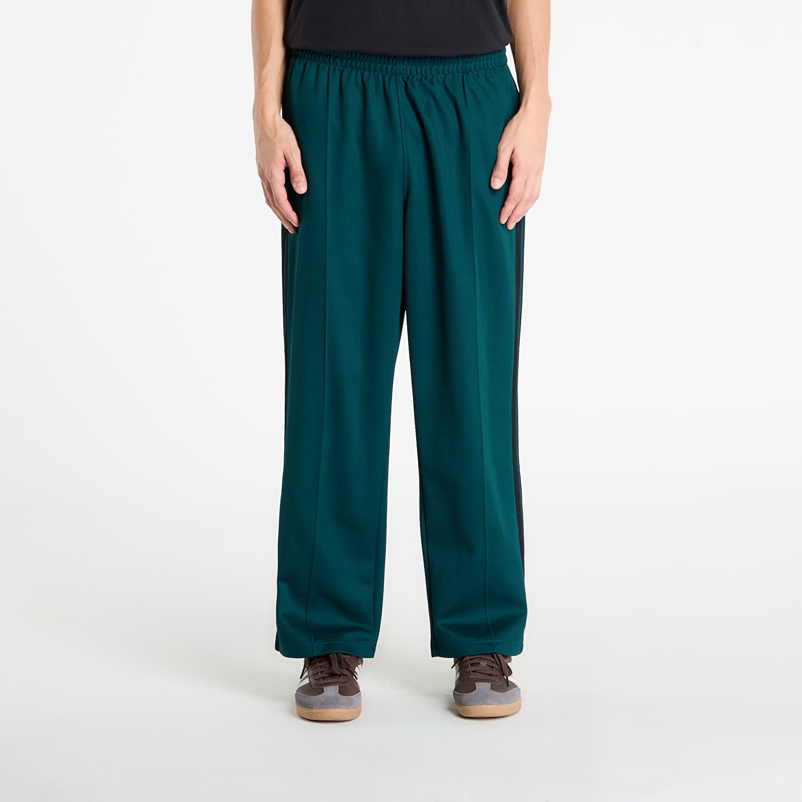 Pants adidas Adicolor Baggy Fit Firebird Track Pants Aurora Ivy/ Black XXL