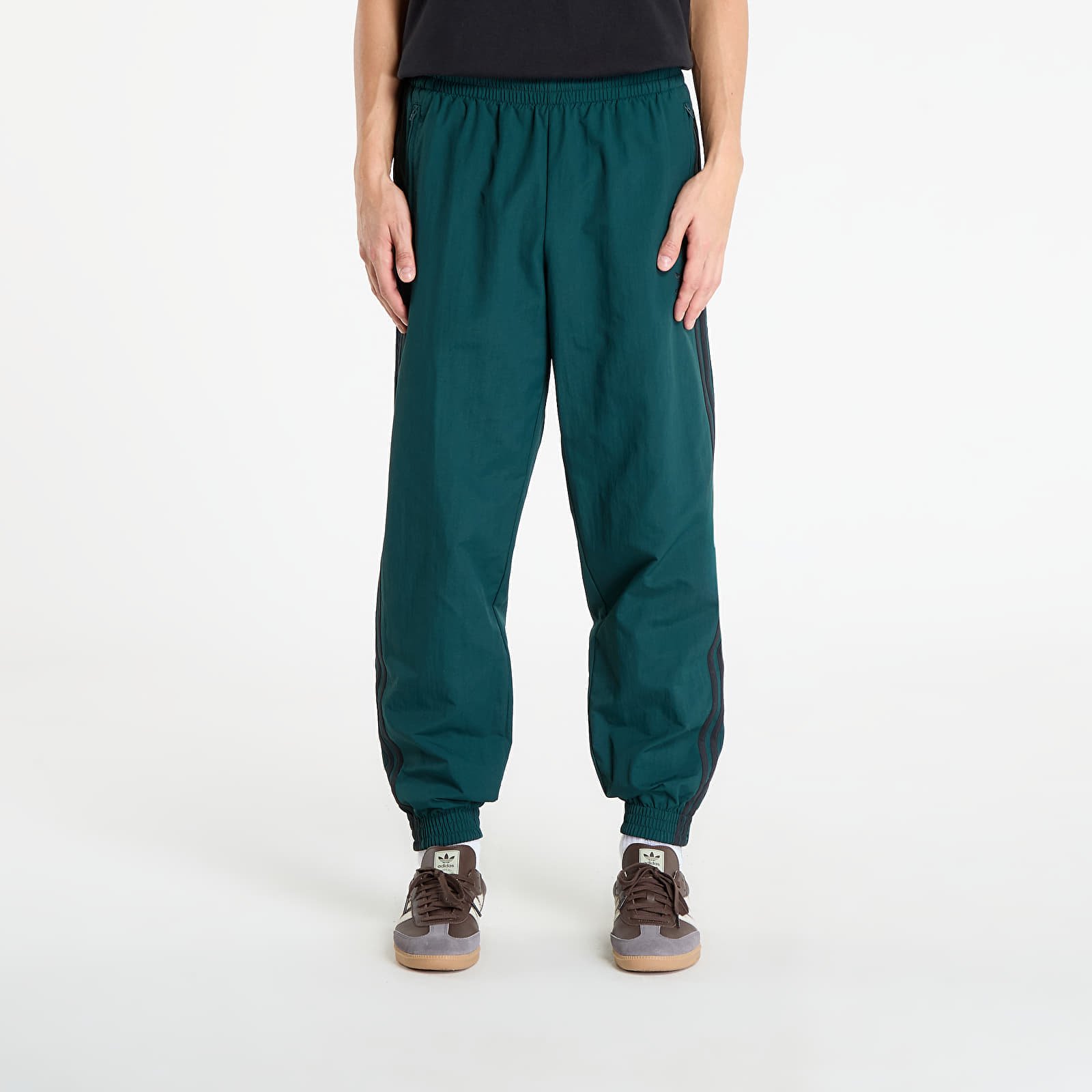 Pants adidas Adicolor Woven Firebird Track Tracksuit Bottoms Aurora Ivy/ Black XL