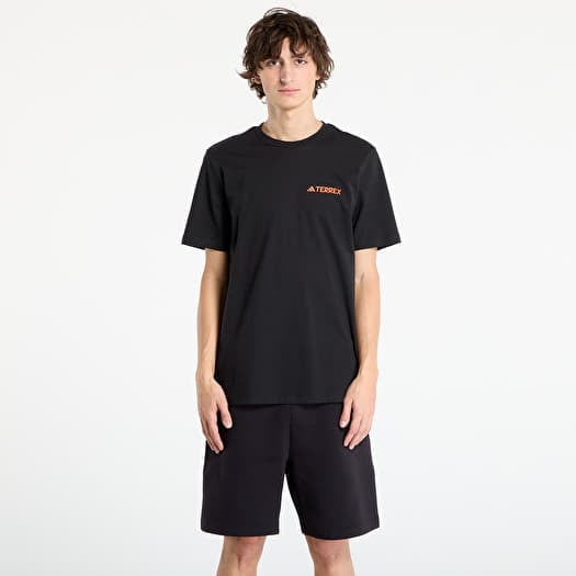Tričko adidas Terrex Graphic T-Shirt Black/ Black