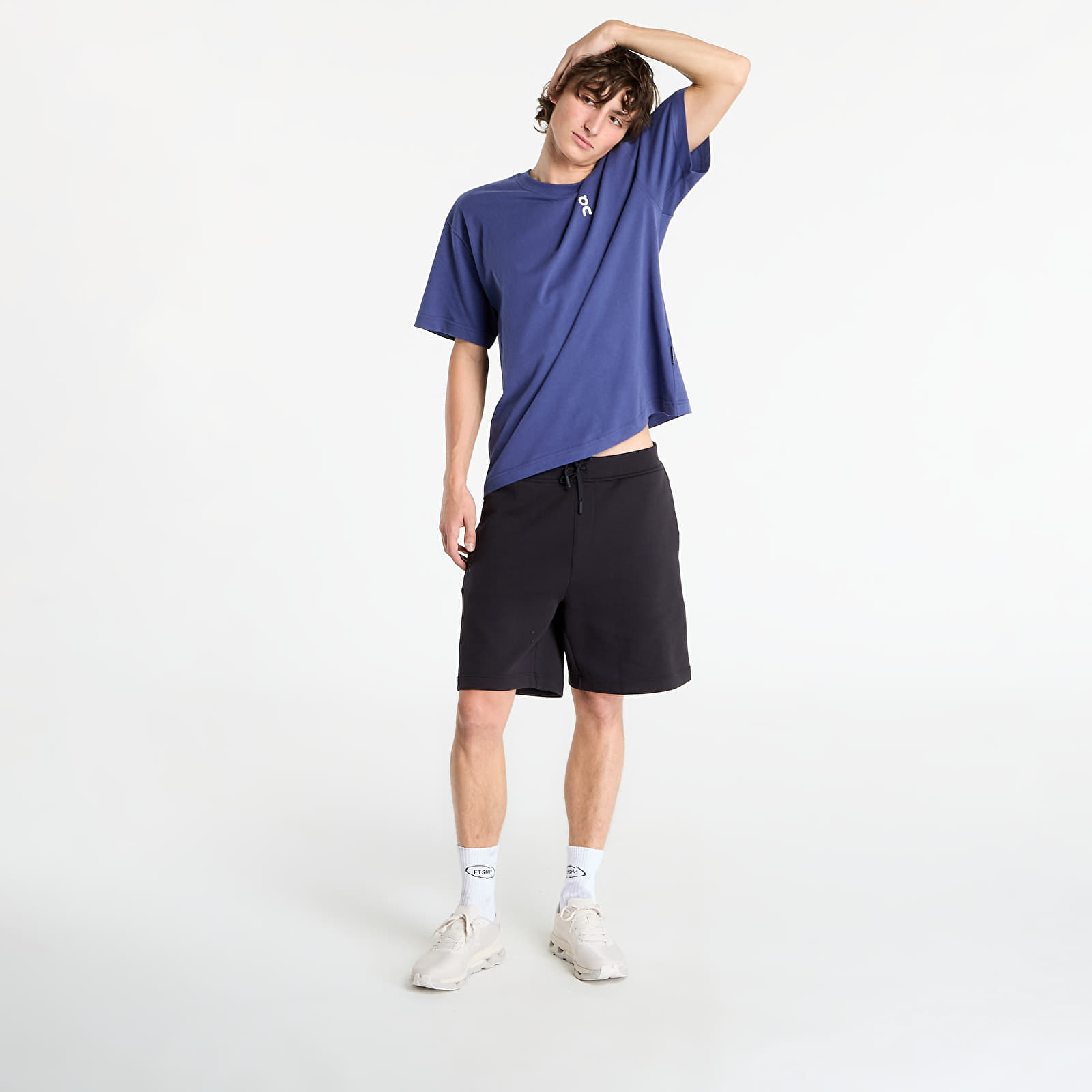 Pánské kraťasy On Focus Tech Shorts Black