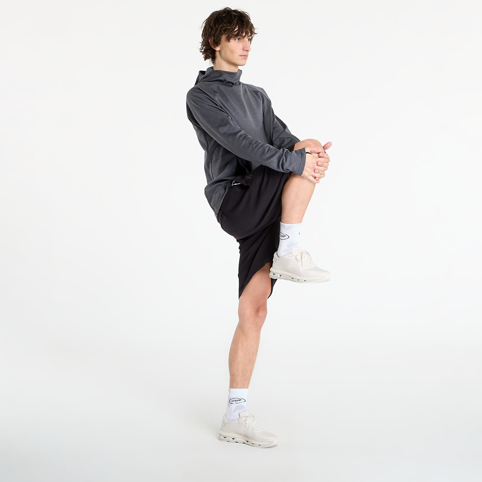 Vīriešu džemperi On Trek Hoodie Grey