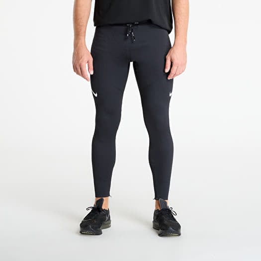 Legíny Nike AeroSwift Men's Dri-FIT ADV Running Tights Black/ Summit White