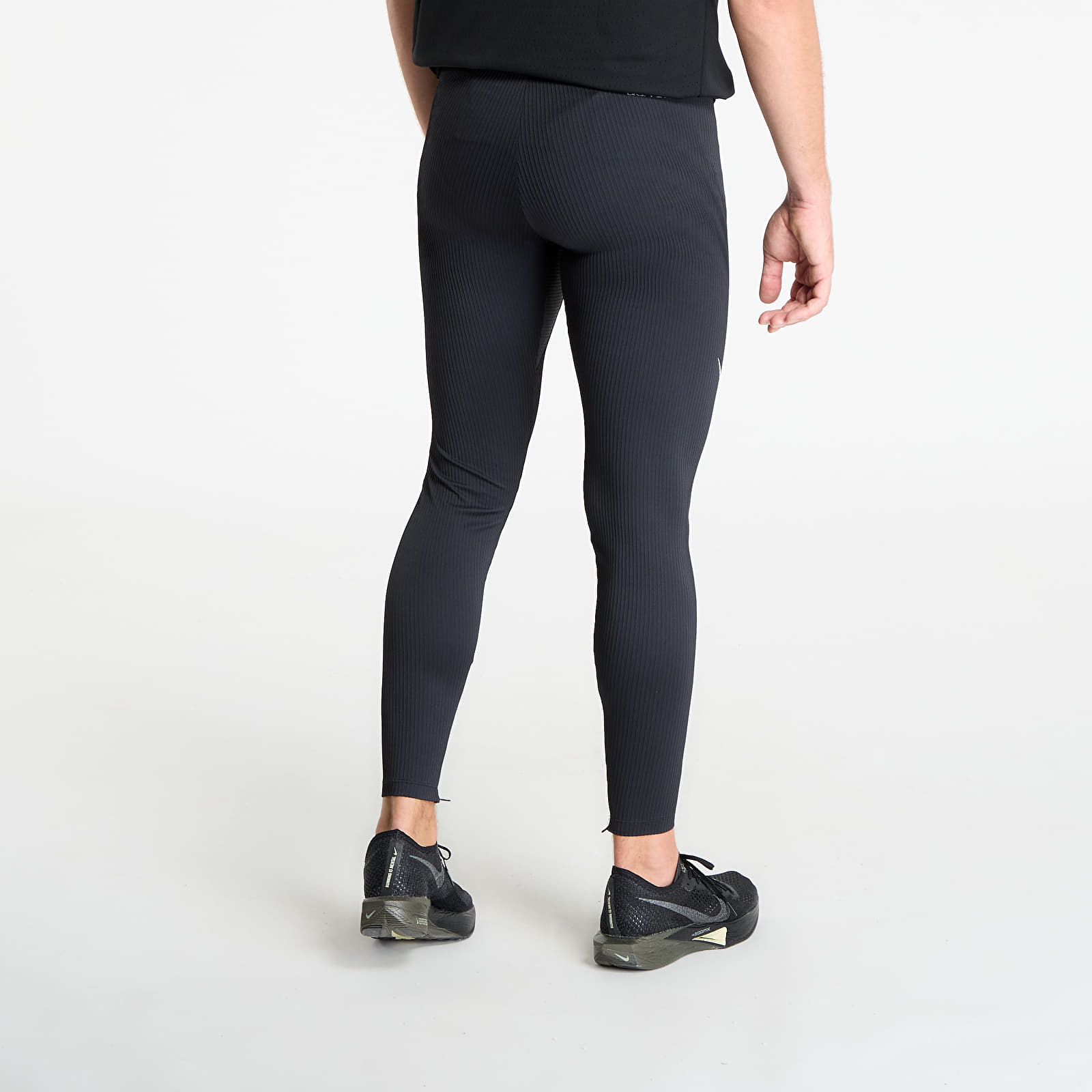 Leggings for menn Nike AeroSwift Men's Dri-FIT ADV Running Tights Black/ Summit White
