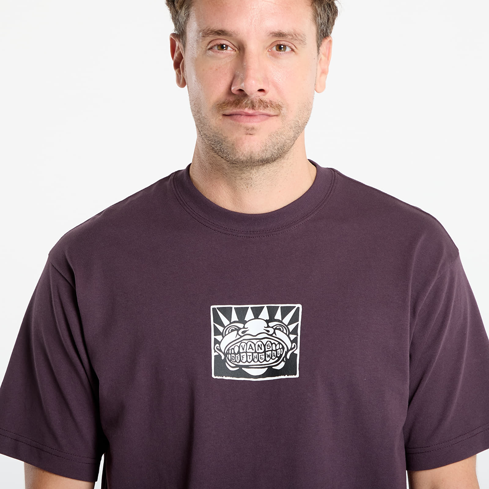 T-shirts Vans Mouf Loose SS Tee Dark Port