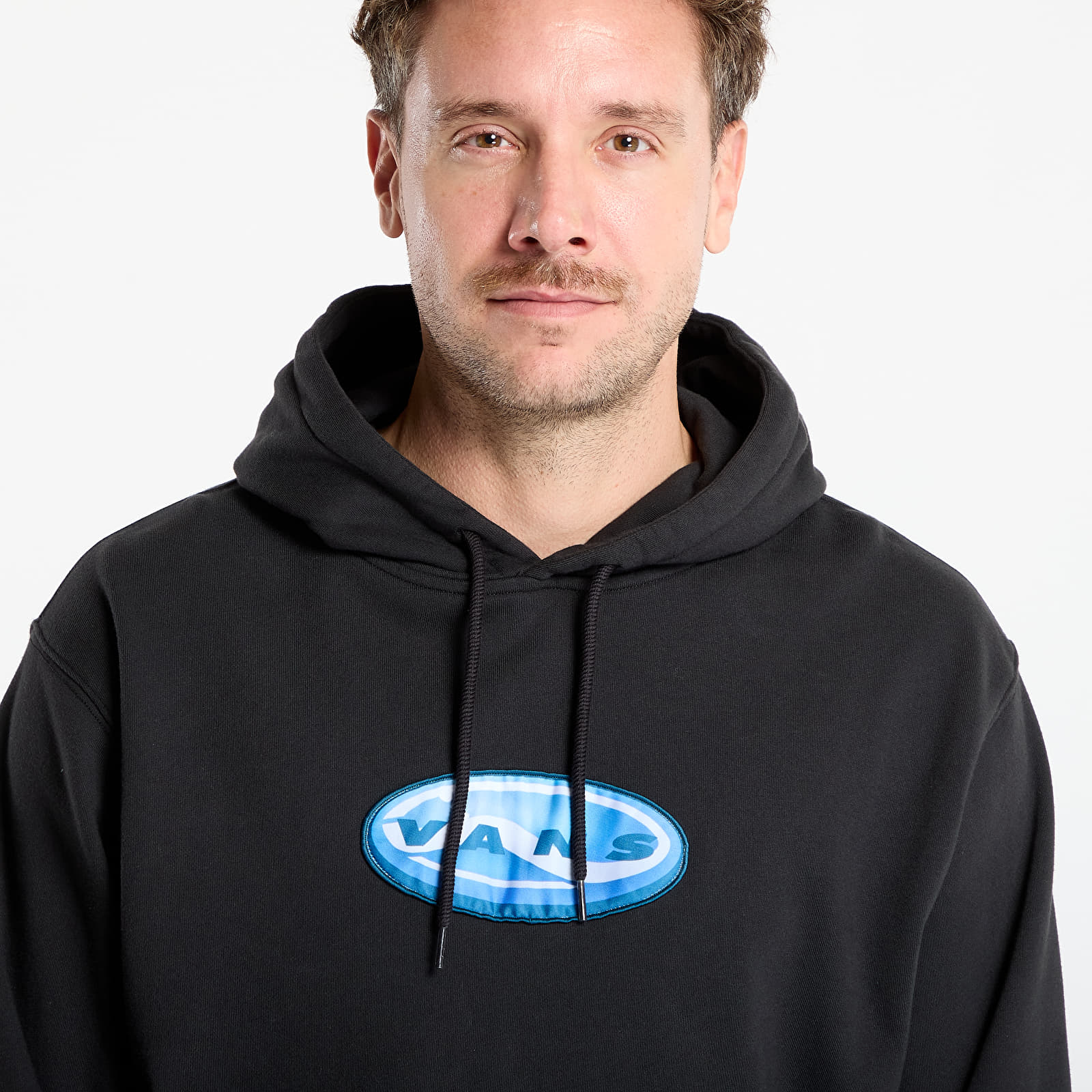 Hoodies en truien Vans 3D Retroval Pullover Black