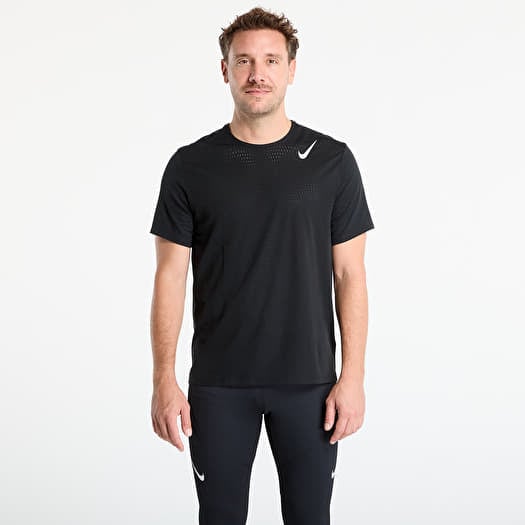 T-shirt Nike AeroSwift Men's Dri-FIT ADV Short-Sleeve Running Top Black/ Summit White