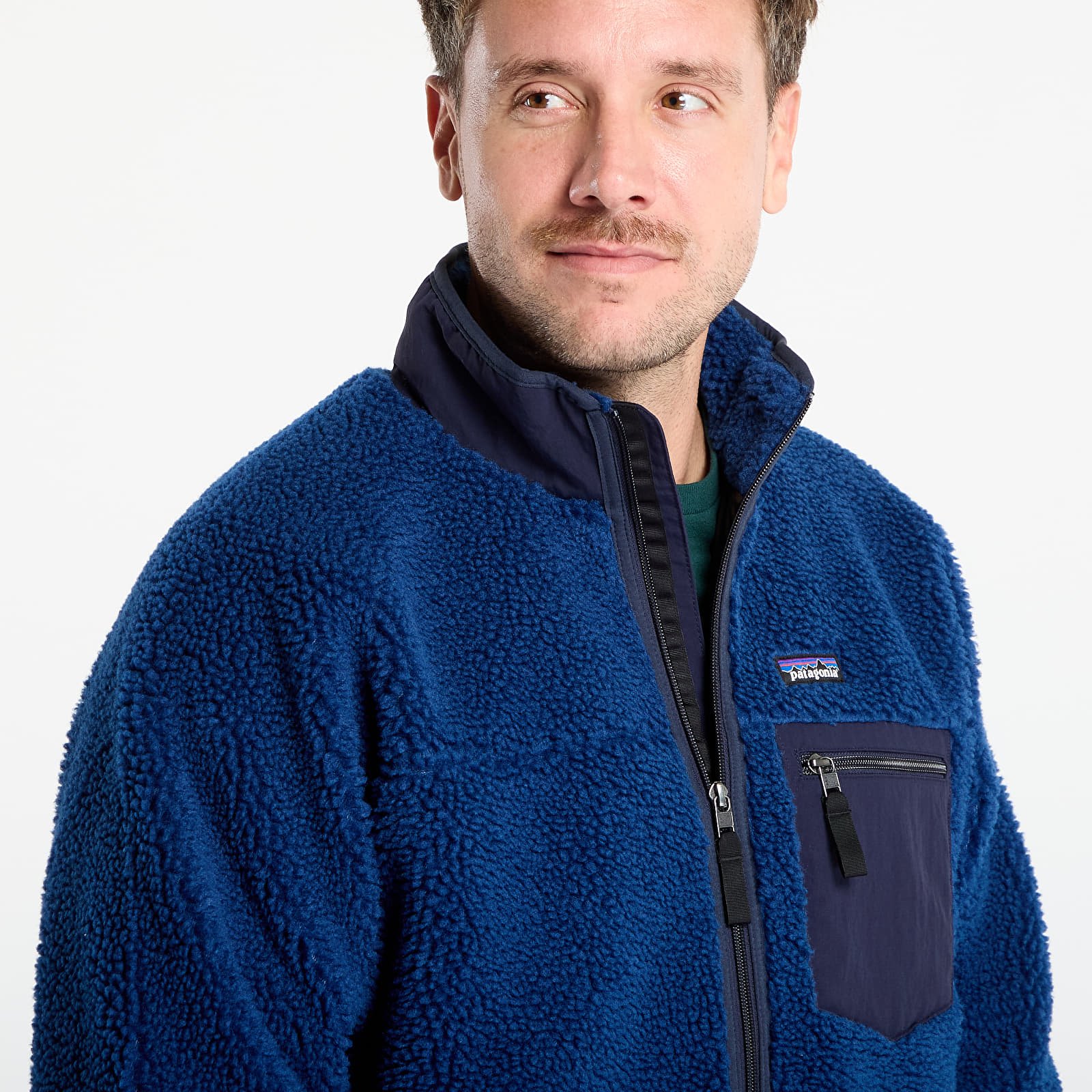 Jakas Patagonia M's Classic Retro-X Jacket Clement Blue
