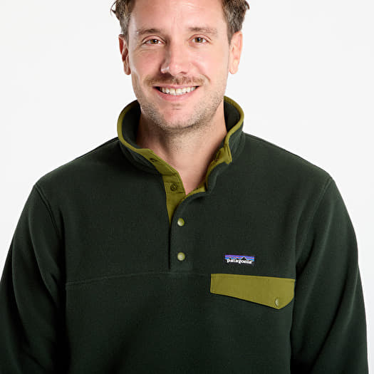Patagonia M's LW Synch Snap-T P/O Old Growth Green | Queens