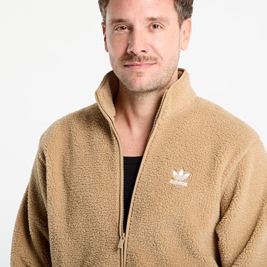 adidas Trefoil Essentials Teddy Fleece Cardboard | Queens