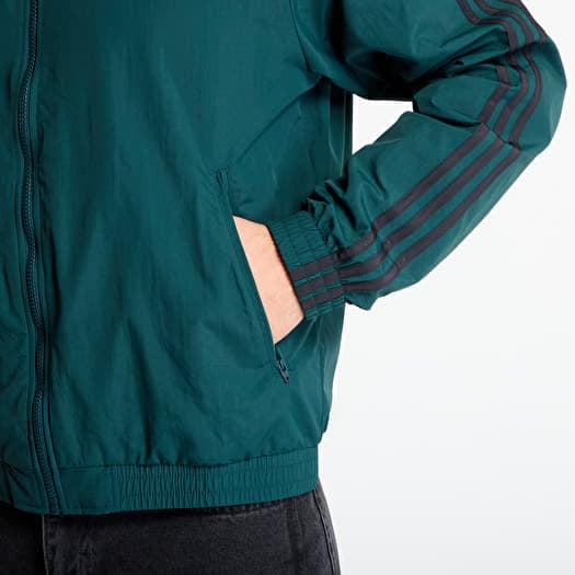 adidas Adicolor Woven Firebird Track Top Aurora Ivy/ Black | Queens