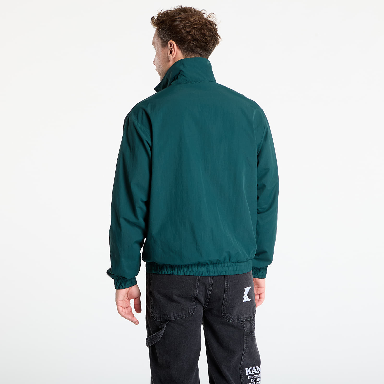 Vīriešu jakas adidas Adicolor Woven Firebird Track Top Aurora Ivy/ Black