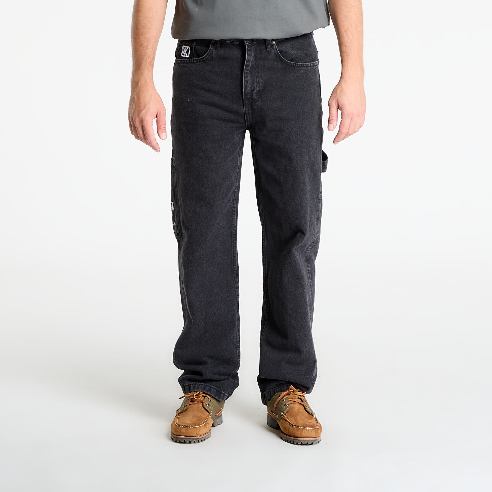 Pants Karl Kani Retro Baggy Workwear Denim Vintage Black 32