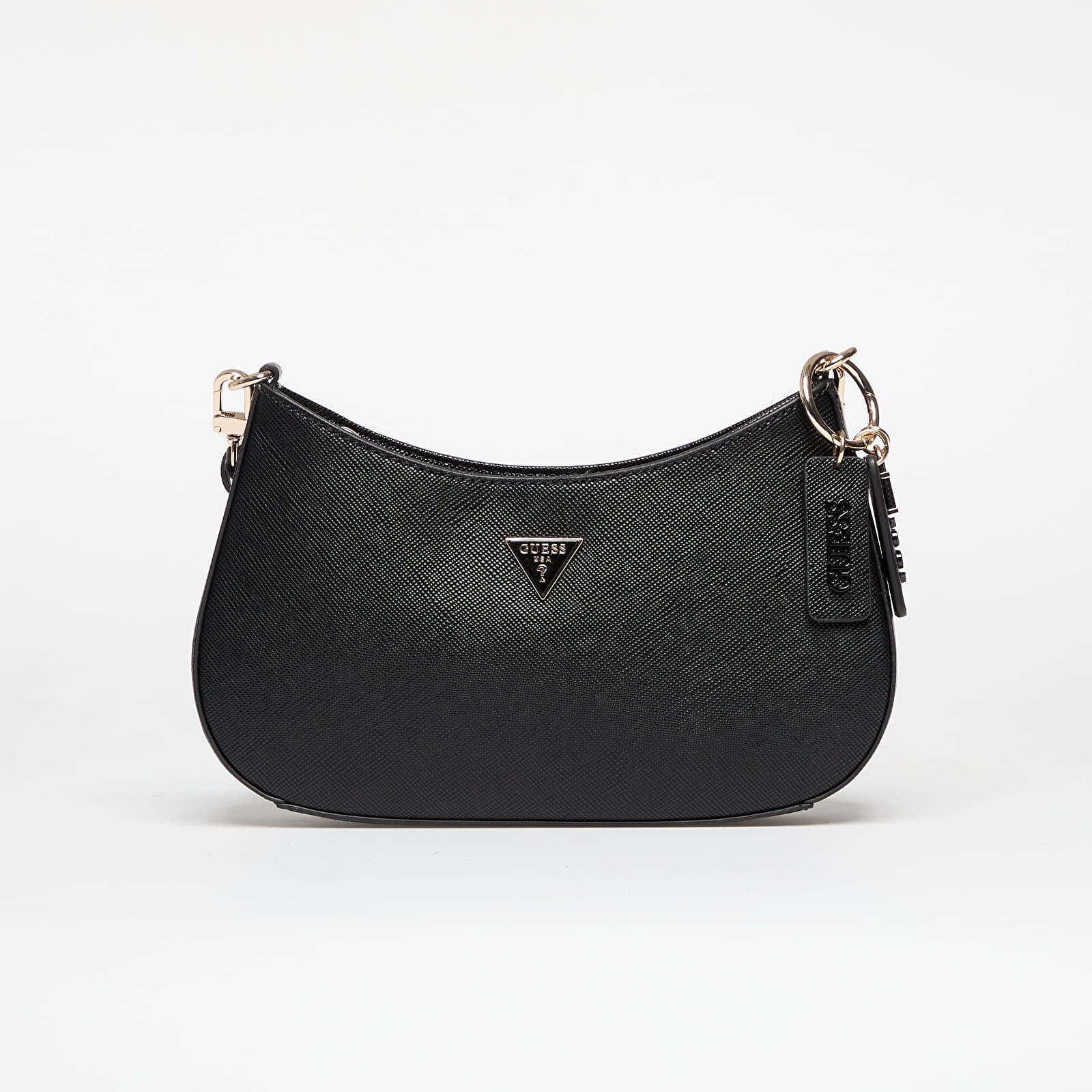 Handbags GUESS Noelle Ii Top Zip Shoulder Bag Black