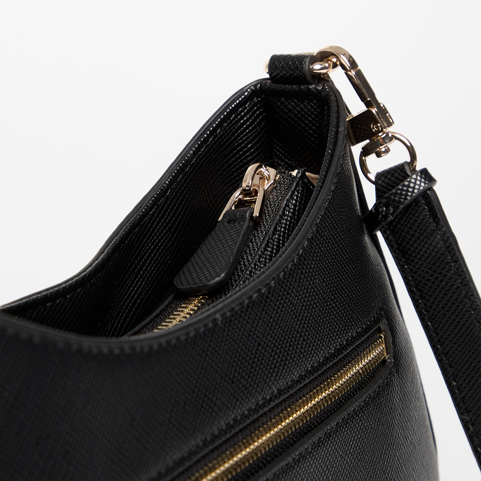 Handbags GUESS Noelle Ii Top Zip Shoulder Bag Black