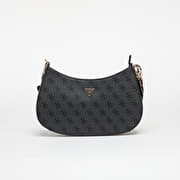 GUESS Noelle Ii Top Zip Shoulder Bag Coal Logo