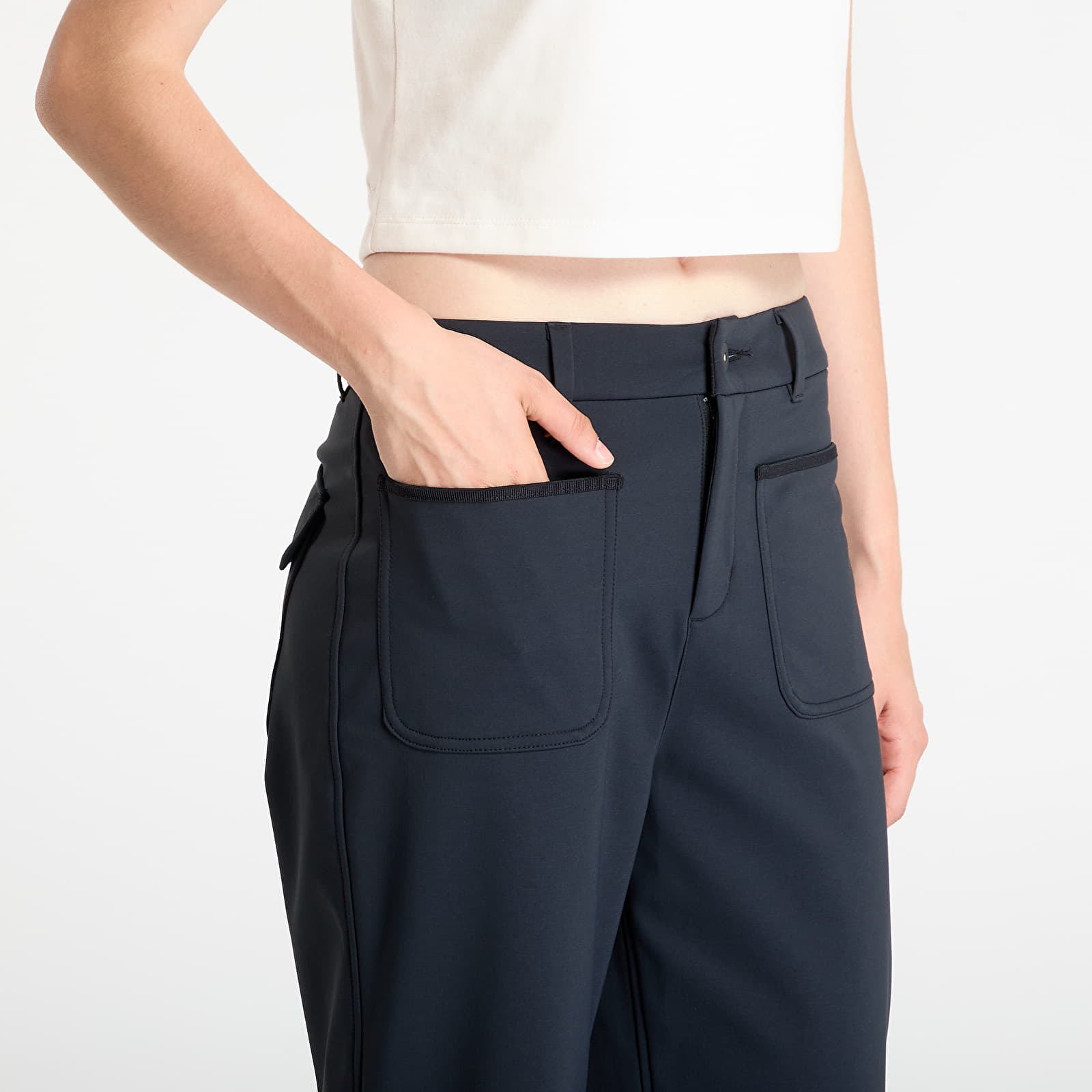 Sieviešu bikses Columbia High Cascades™ Wide Leg Softshell Pant Black