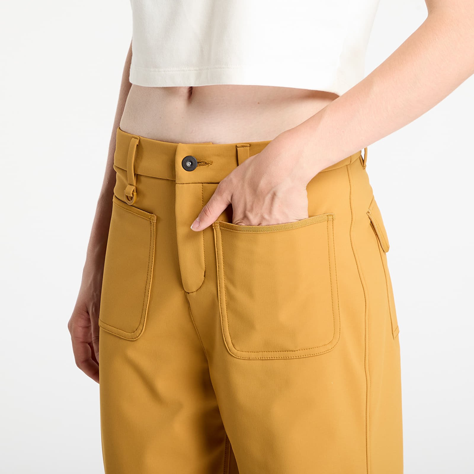 Sieviešu bikses Columbia High Cascades™ Wide Leg Softshell Pant Maple Sugar