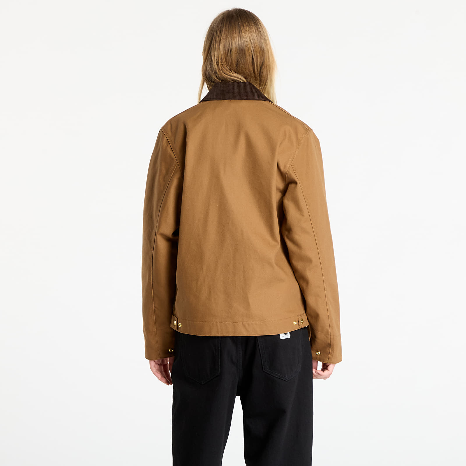 Men's jackets Carhartt WIP Detroit Jacket (Winter) UNISEX Hamilton Brown/ Tobacco Rigid