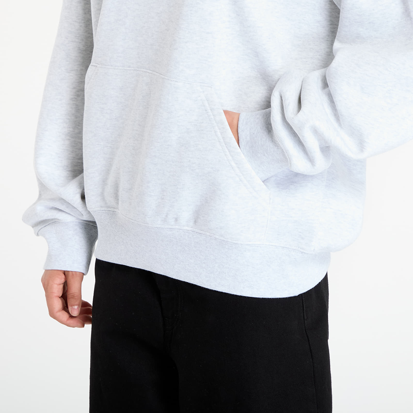 Sweatshirts för män Carhartt WIP Hooded Electric Boogie Sweat UNISEX Ash Heather