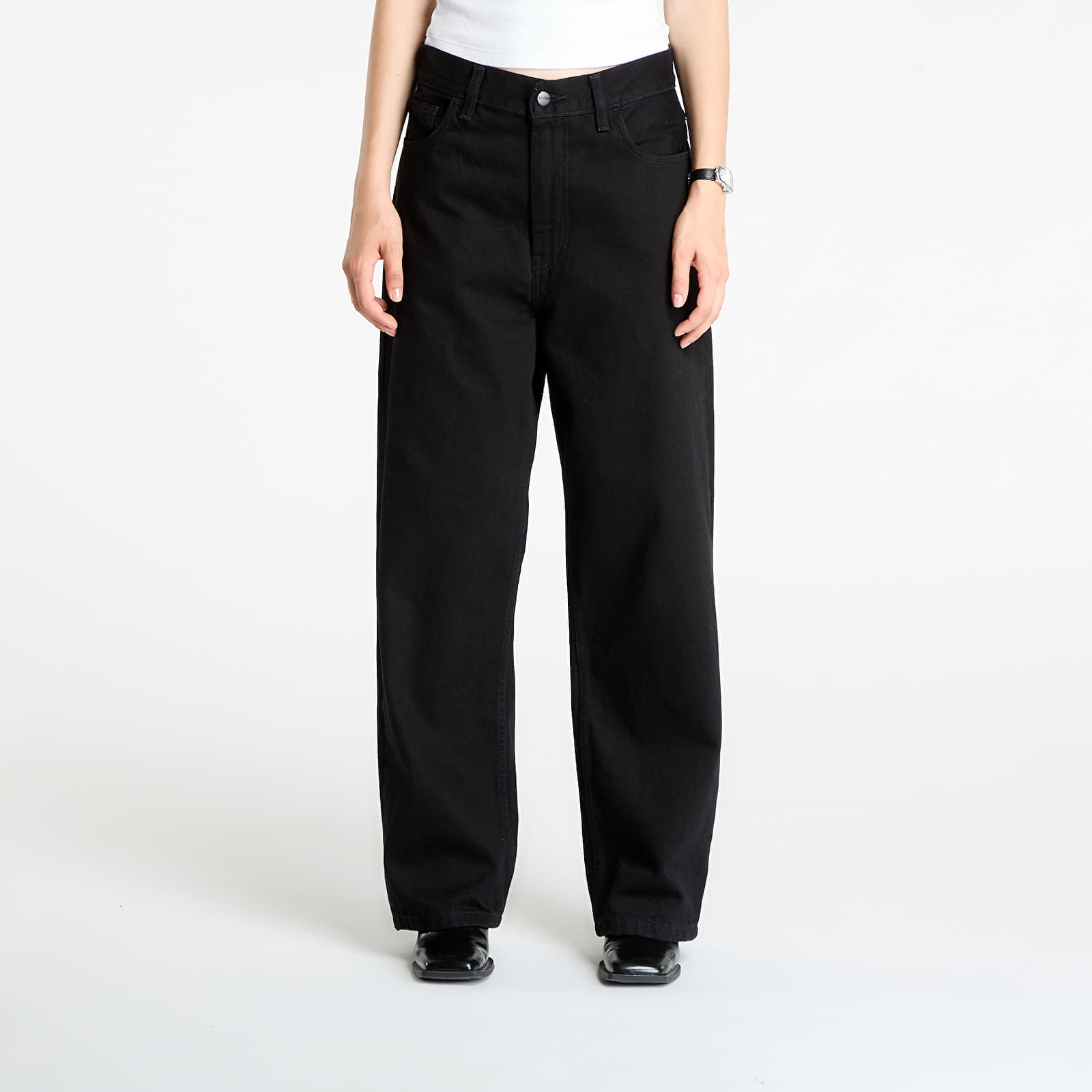 Pants Carhartt WIP W' Brandon Pant Black Rinsed L