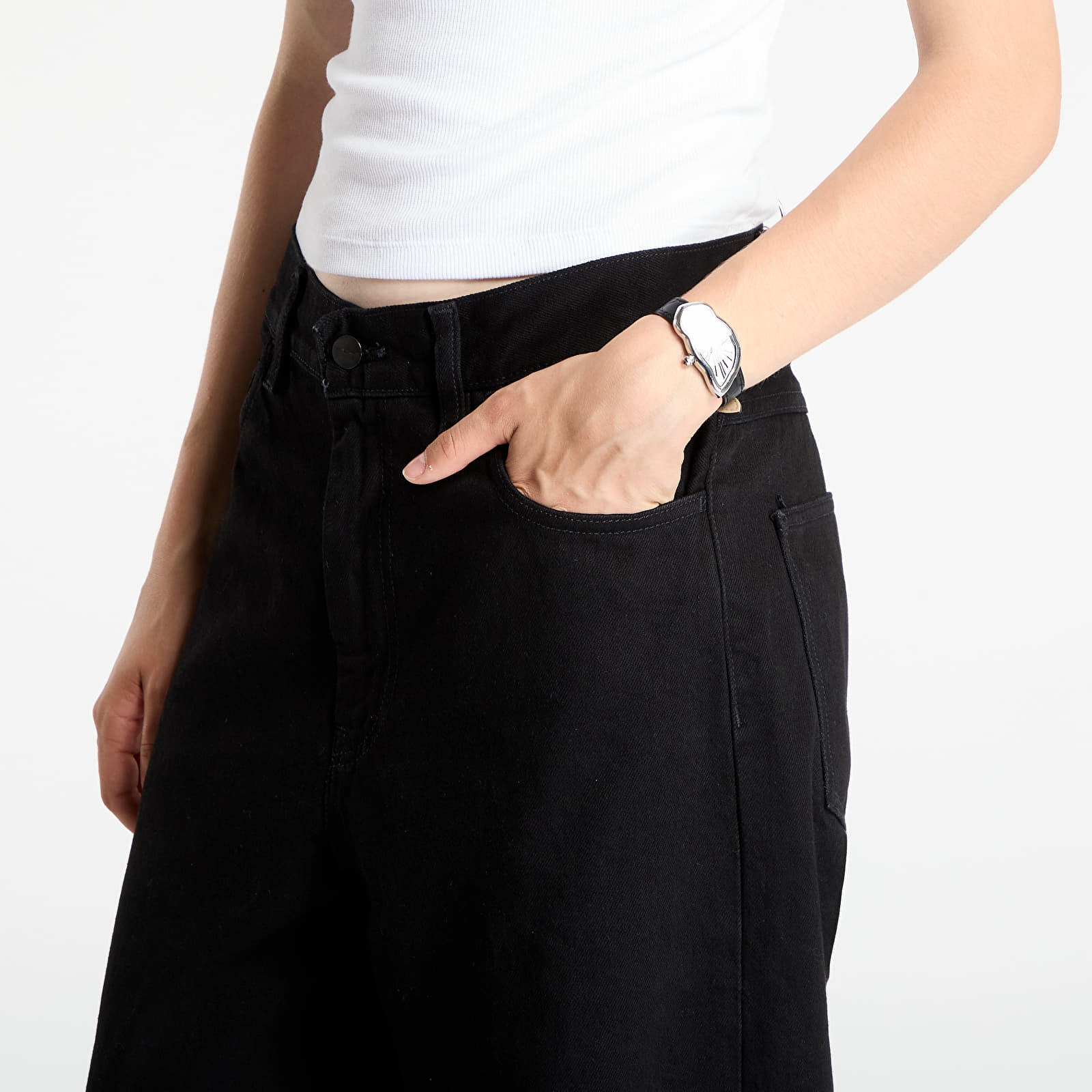 Dámské kalhoty Carhartt WIP W' Brandon Pant Black Rinsed