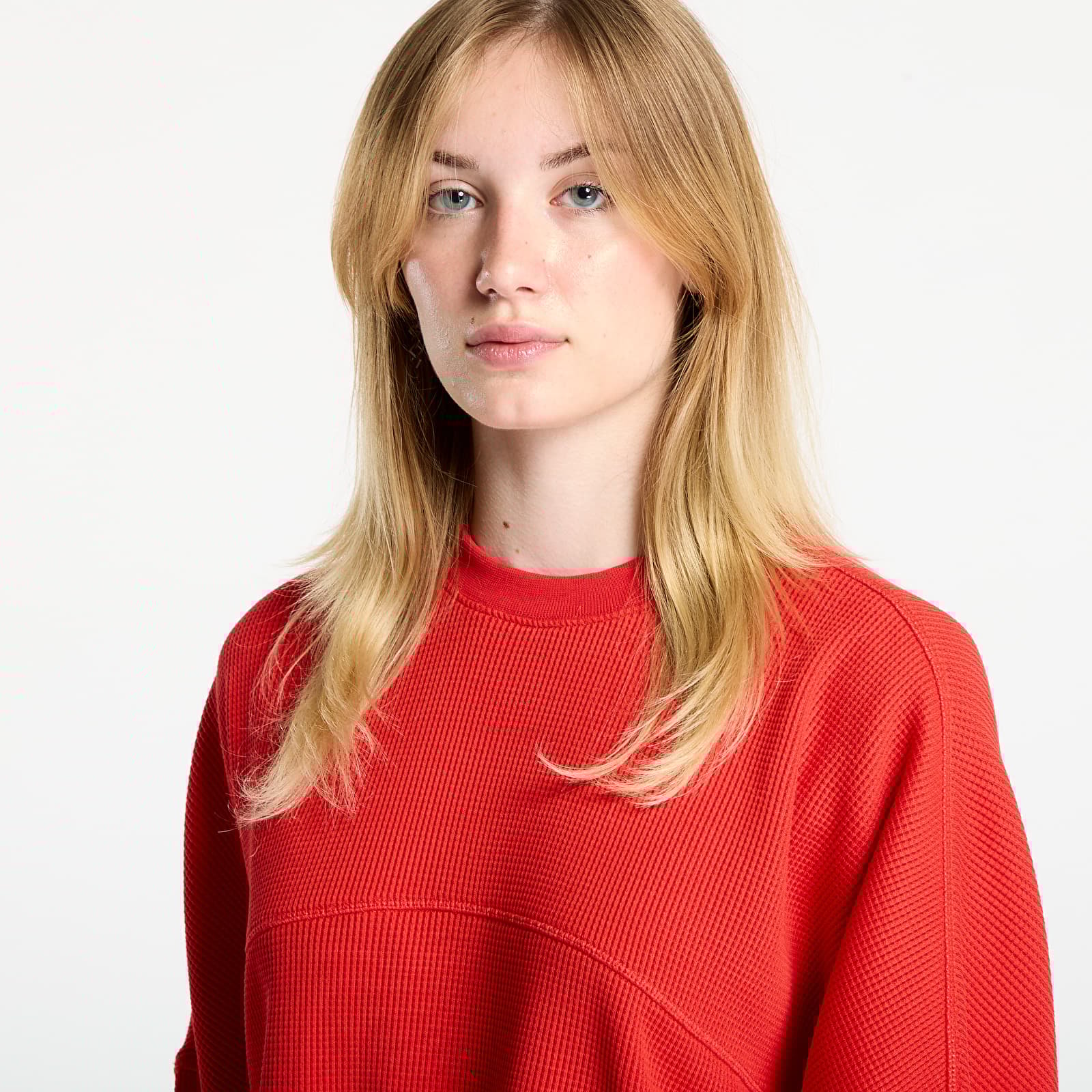 Ανδρικά μπλουζάκια adidas x OG LA La Cienega Sports Long-Sleeve Top Semi Lucid Red
