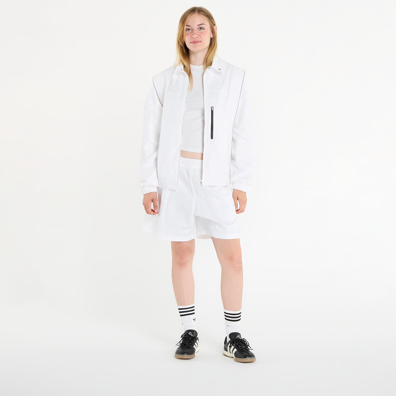 Pánské kraťasy adidas x OG LA Long Beach Nylon Short White