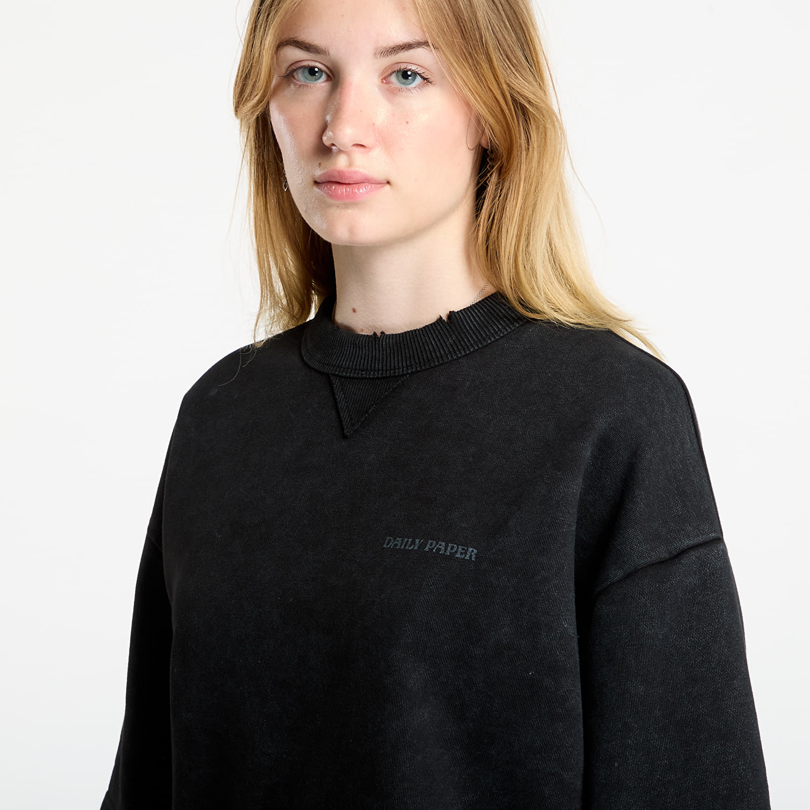 Ανδρικά μπλουζάκια Daily Paper Layered Ls T-Shirt UNISEX Black