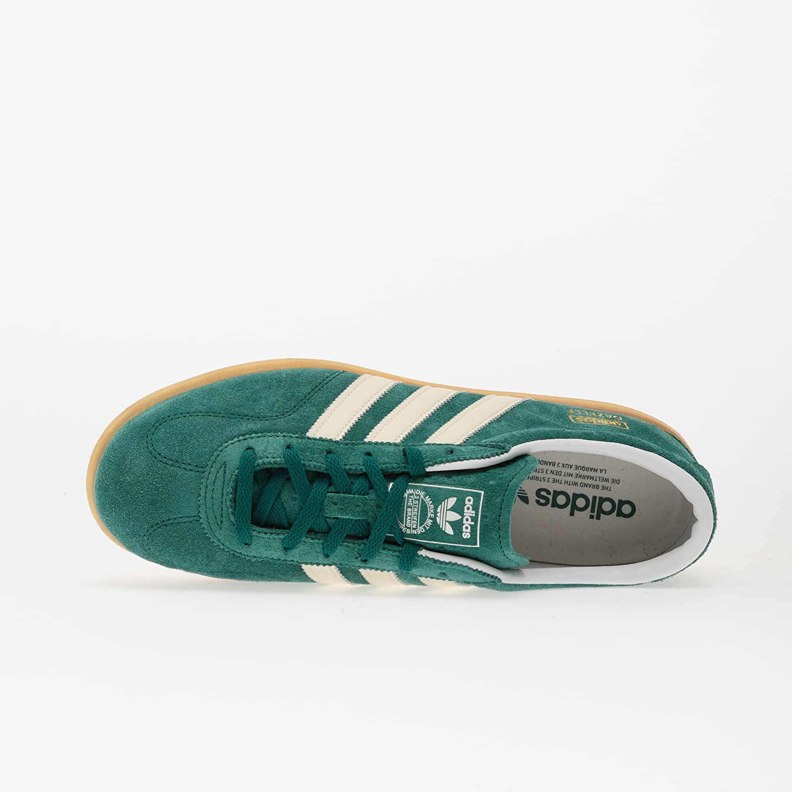 Sieviešu kedas un apavi adidas Gazelle Lo Pro W Collegiate Green/ Cloud White/ Gum