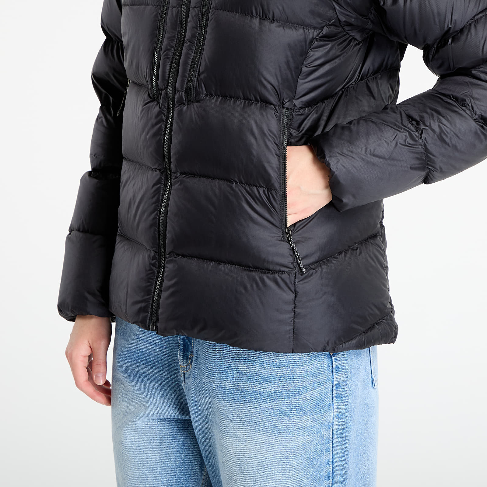 Puffejacken Patagonia W's Fitz Roy Down Hoody Black
