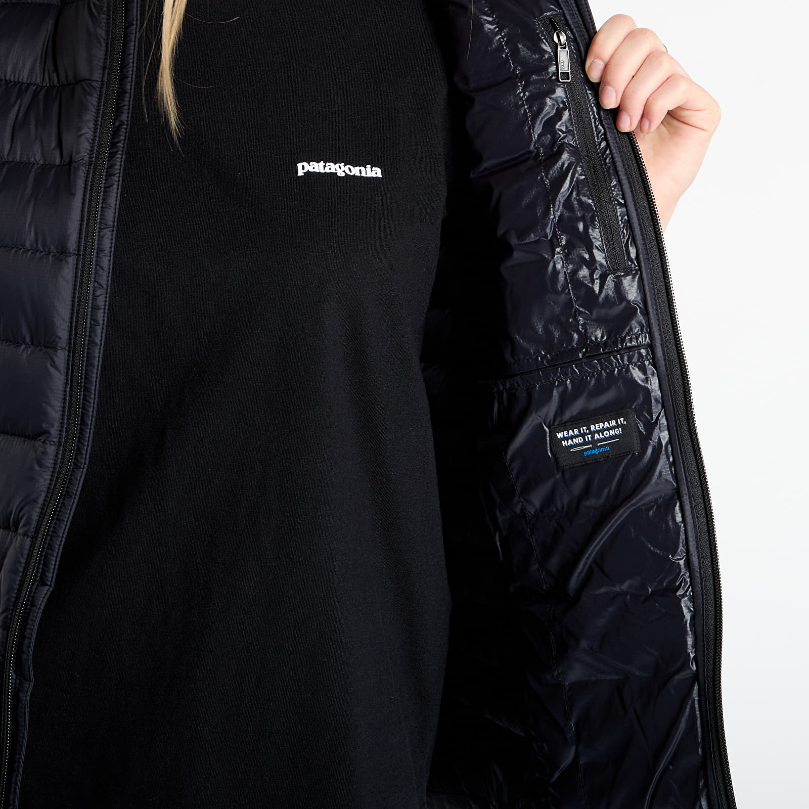 Vesty Patagonia W's Down Sweater Vest Black