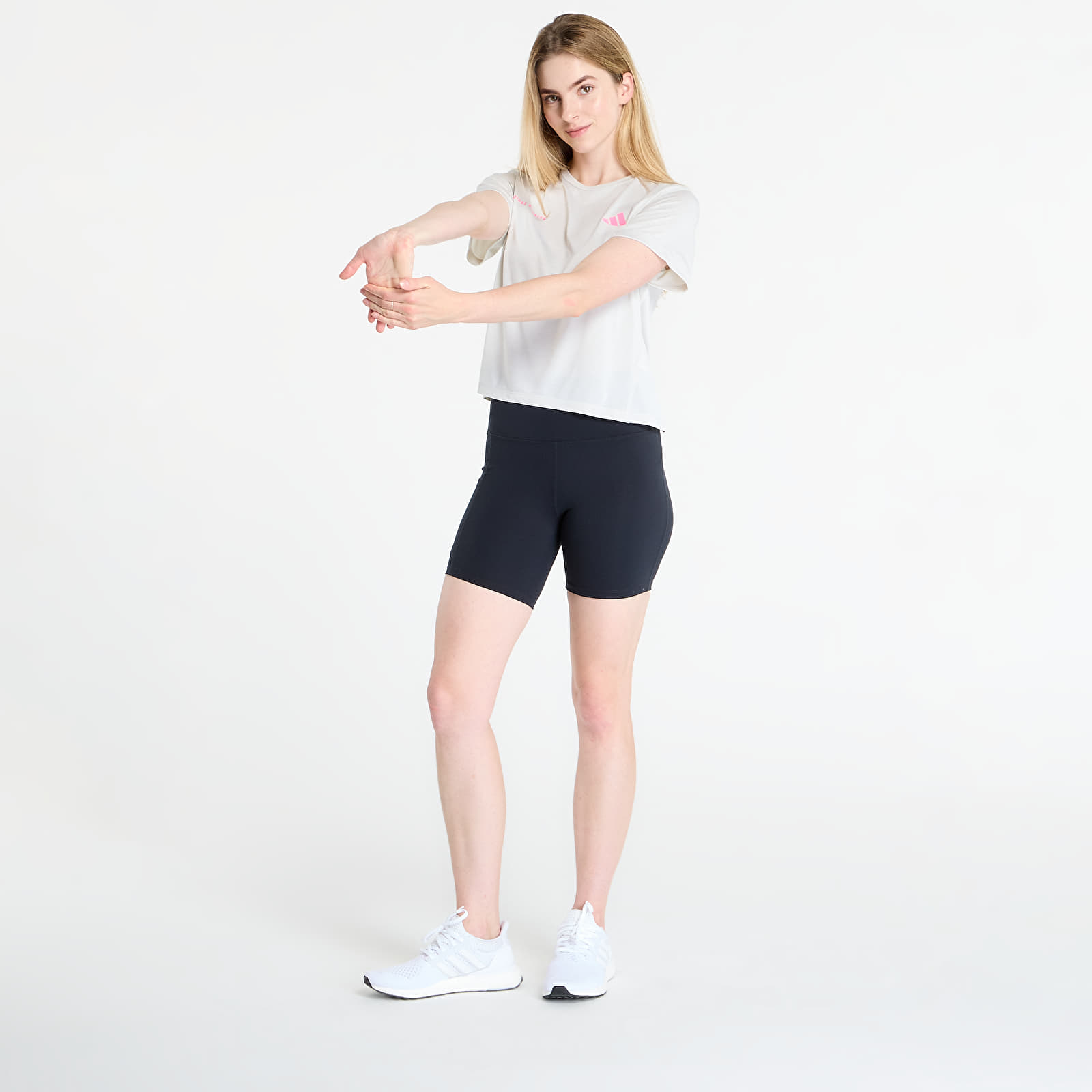 T-Shirts Frau adidas Own The Run Melange T-Shirt Orbit Grey Mel/ Black