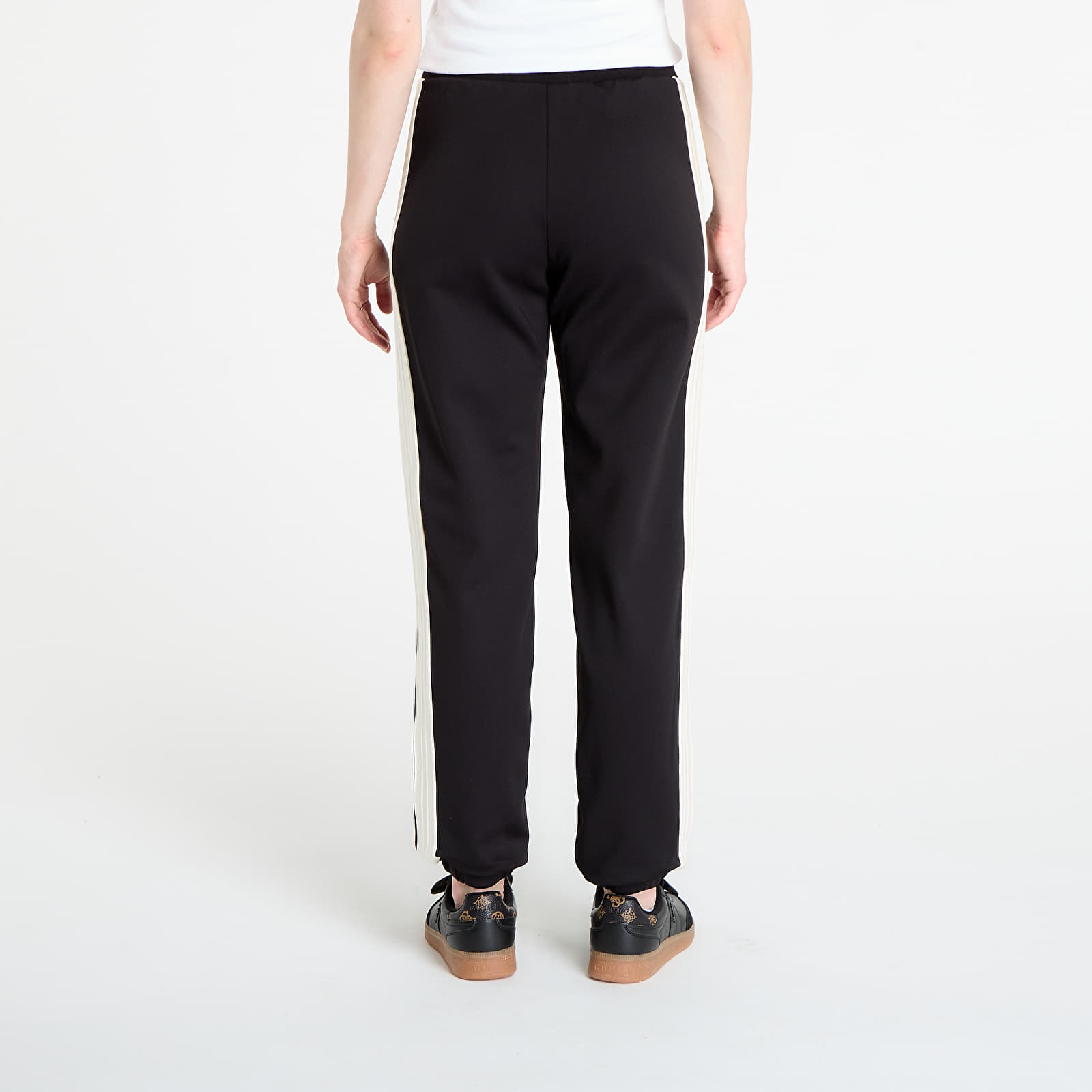 Siltās bikses GUESS Fabia Jogger Black