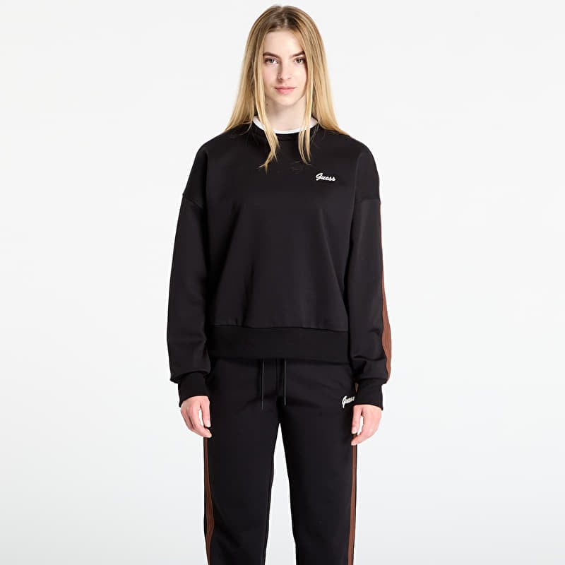 Sweatshirt GUESS Fabia Cn Sweatshirt Black
