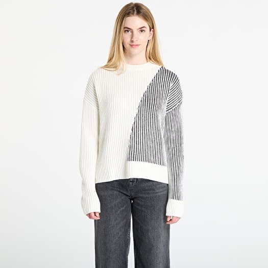 Svetr Desigual Nome Sweater Cream